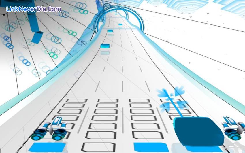 Hình ảnh trong game Audiosurf (screenshot) Hình ảnh trong game Audiosurf (screenshot)