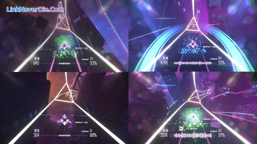 Hình ảnh trong game AVICII Invector (screenshot) Hình ảnh trong game AVICII Invector (screenshot)