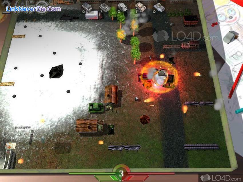 Hình ảnh trong game Tank-O-Box (screenshot) Hình ảnh trong game Tank-O-Box (screenshot)