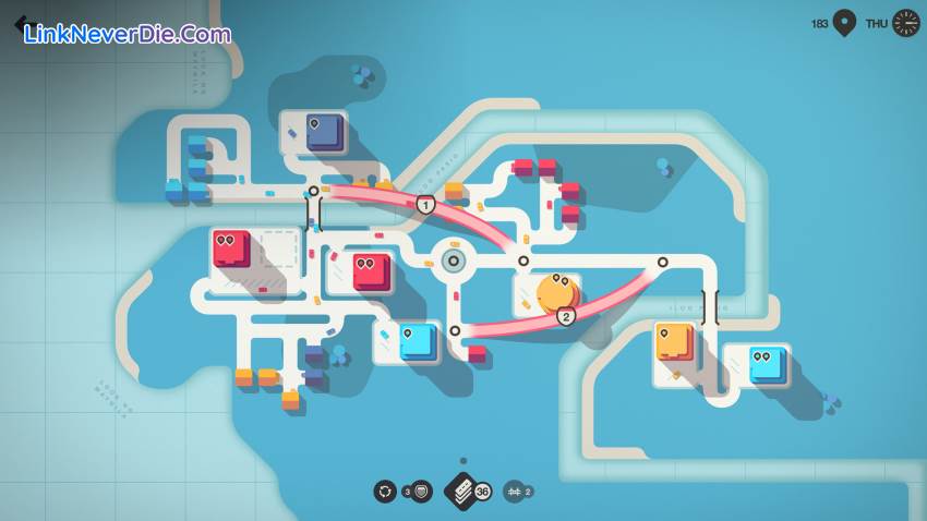 Hình ảnh trong game Mini Motorways (screenshot) Hình ảnh trong game Mini Motorways (screenshot)
