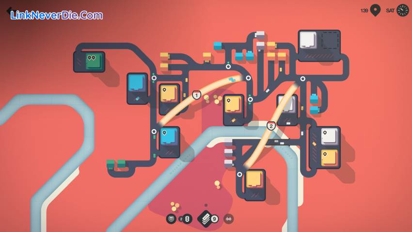 Hình ảnh trong game Mini Motorways (screenshot) Hình ảnh trong game Mini Motorways (screenshot)