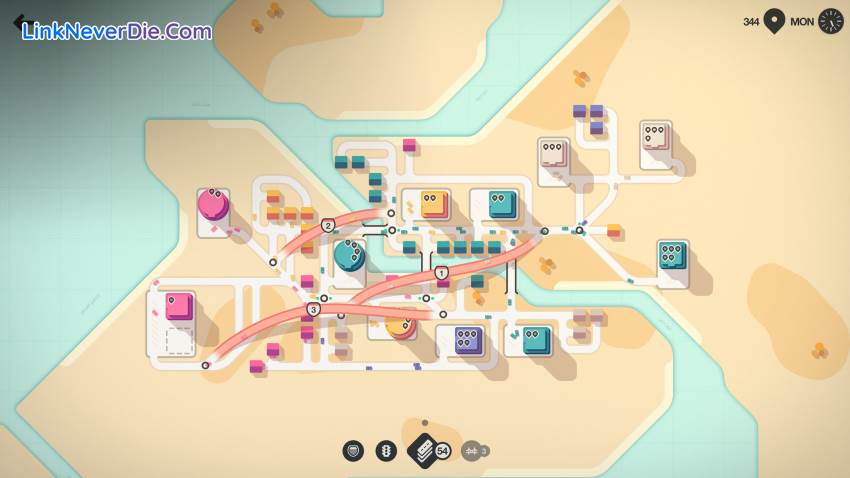 Hình ảnh trong game Mini Motorways (screenshot) Hình ảnh trong game Mini Motorways (screenshot)