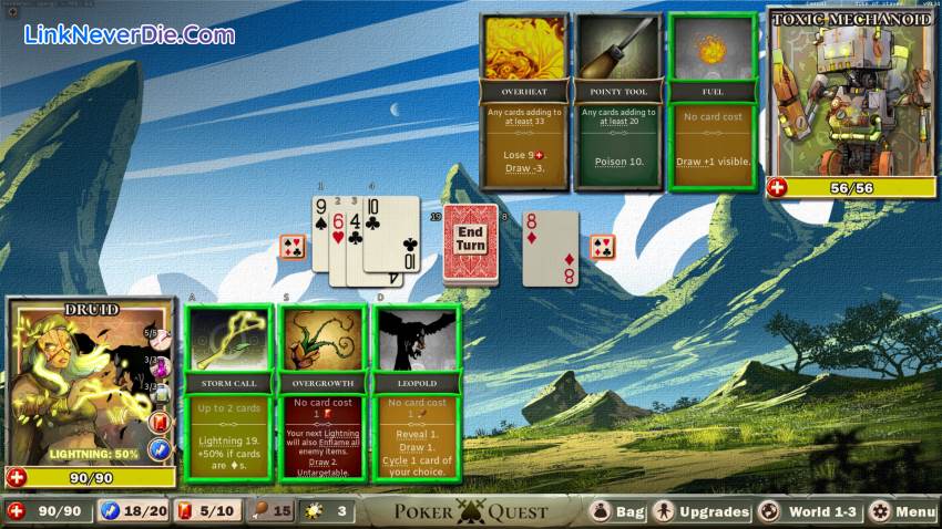 Hình ảnh trong game Poker Quest (screenshot) Hình ảnh trong game Poker Quest (screenshot)