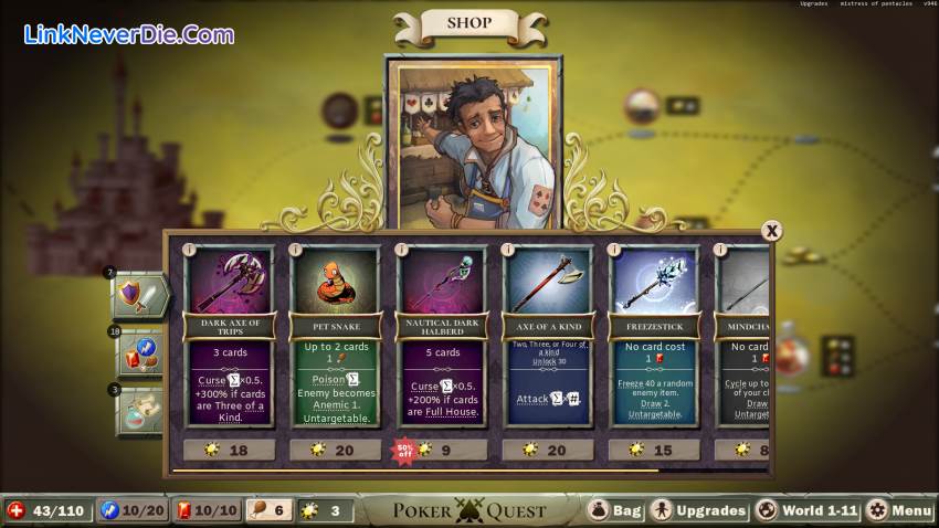 Hình ảnh trong game Poker Quest (screenshot) Hình ảnh trong game Poker Quest (screenshot)