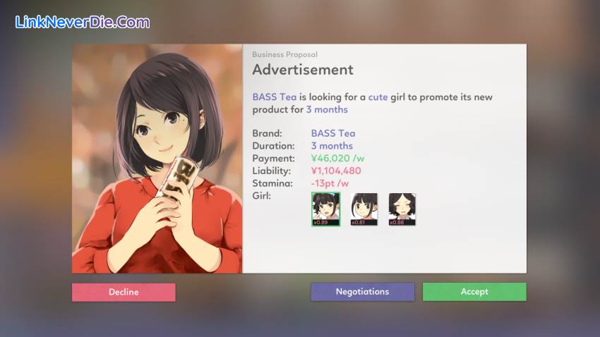 Hình ảnh trong game Idol Manager (screenshot) Hình ảnh trong game Idol Manager (screenshot)