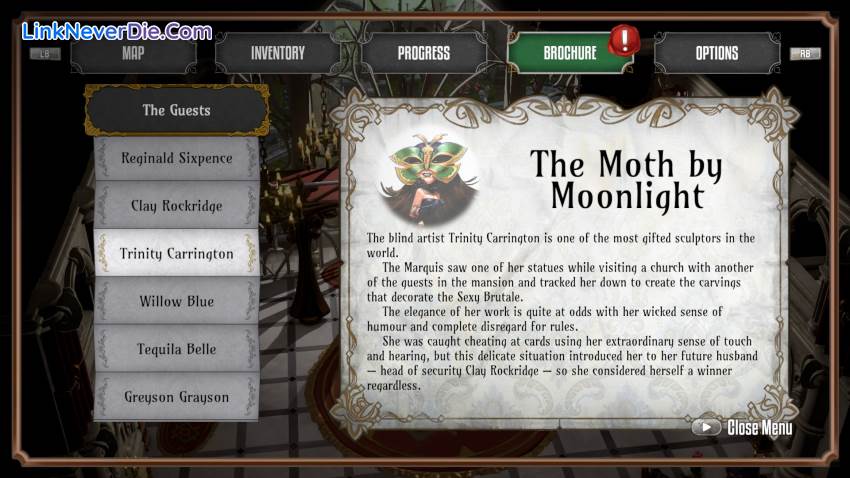 Hình ảnh trong game The Sexy Brutale (screenshot) Hình ảnh trong game The Sexy Brutale (screenshot)