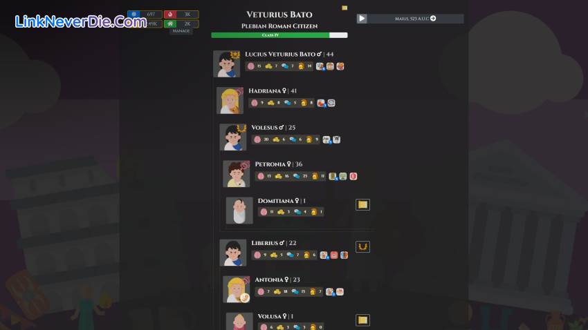 Hình ảnh trong game Citizen of Rome - Dynasty Ascendant (screenshot) Hình ảnh trong game Citizen of Rome - Dynasty Ascendant (screenshot)