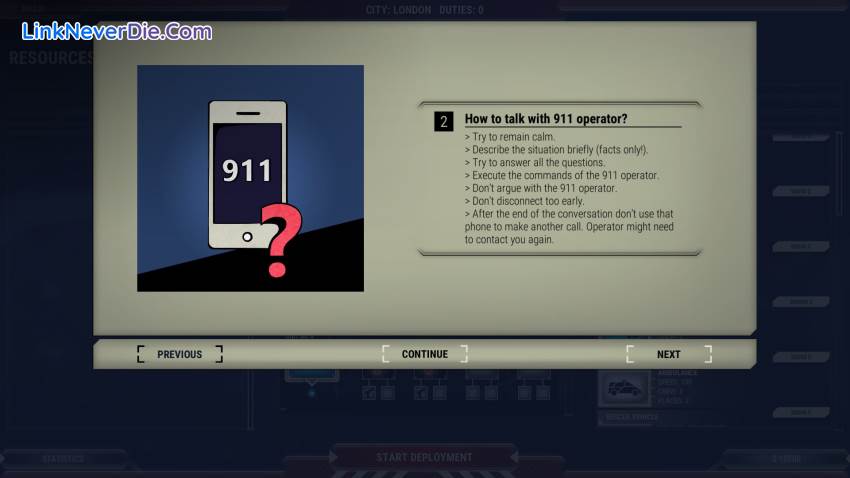 Hình ảnh trong game 911 Operator (screenshot) Hình ảnh trong game 911 Operator (screenshot)