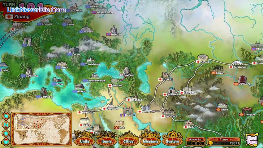 Hình ảnh trong game Eiyu*Senki Gold – A New Conquest (screenshot) Hình ảnh trong game Eiyu*Senki Gold – A New Conquest (screenshot)