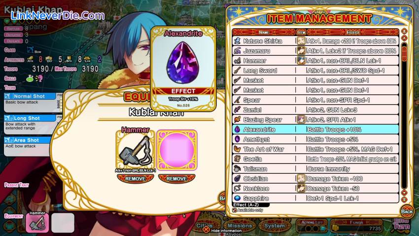 Hình ảnh trong game Eiyu*Senki Gold – A New Conquest (screenshot) Hình ảnh trong game Eiyu*Senki Gold – A New Conquest (screenshot)