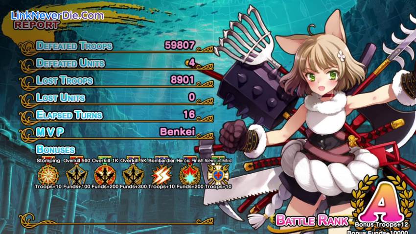 Hình ảnh trong game Eiyu*Senki Gold – A New Conquest (screenshot) Hình ảnh trong game Eiyu*Senki Gold – A New Conquest (screenshot)
