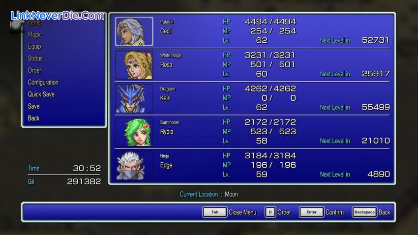 Hình ảnh trong game FINAL FANTASY IV (screenshot) Hình ảnh trong game FINAL FANTASY IV (screenshot)