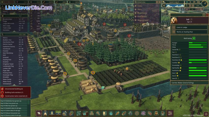 Hình ảnh trong game Timberborn (screenshot) Hình ảnh trong game Timberborn (screenshot)