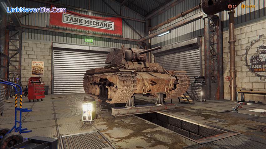 Hình ảnh trong game Tank Mechanic Simulator (screenshot) Hình ảnh trong game Tank Mechanic Simulator (screenshot)