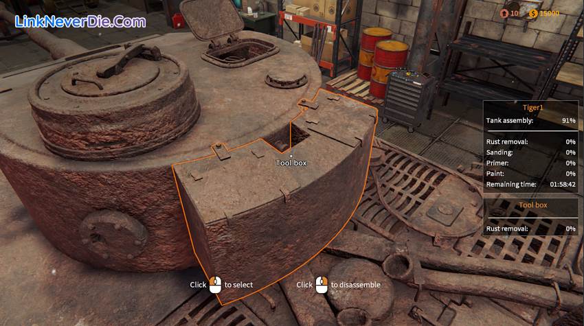 Hình ảnh trong game Tank Mechanic Simulator (screenshot) Hình ảnh trong game Tank Mechanic Simulator (screenshot)