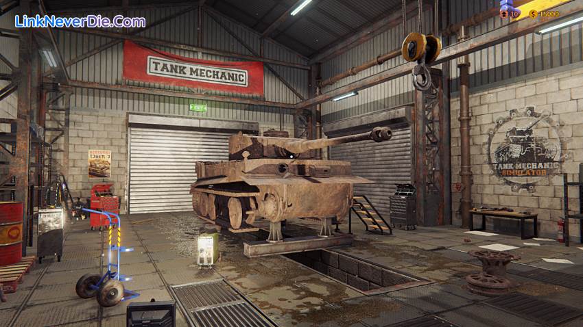 Hình ảnh trong game Tank Mechanic Simulator (screenshot) Hình ảnh trong game Tank Mechanic Simulator (screenshot)