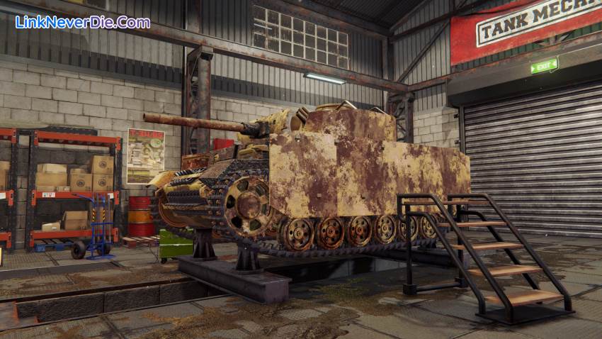 Hình ảnh trong game Tank Mechanic Simulator (screenshot) Hình ảnh trong game Tank Mechanic Simulator (screenshot)