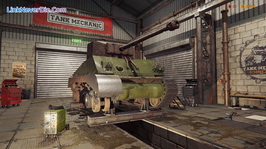 Hình ảnh trong game Tank Mechanic Simulator (screenshot) Hình ảnh trong game Tank Mechanic Simulator (screenshot)