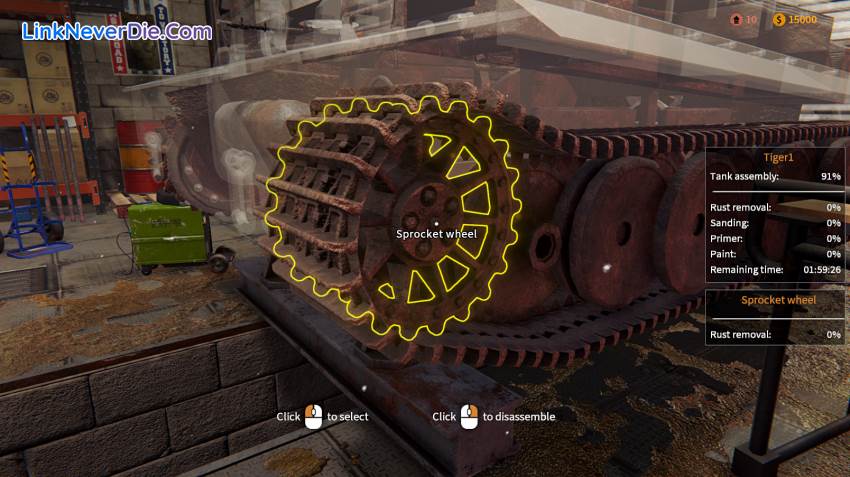 Hình ảnh trong game Tank Mechanic Simulator (screenshot) Hình ảnh trong game Tank Mechanic Simulator (screenshot)