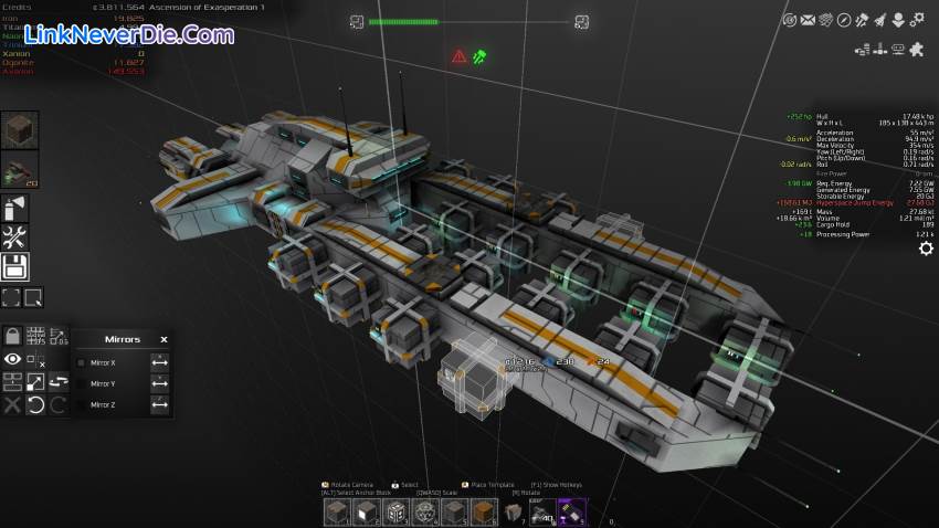 Hình ảnh trong game Avorion (screenshot) Hình ảnh trong game Avorion (screenshot)