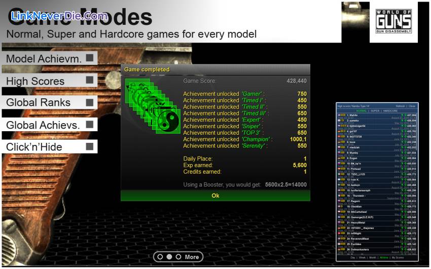 Hình ảnh trong game World of Guns: Gun Disassembly (screenshot) Hình ảnh trong game World of Guns: Gun Disassembly (screenshot)