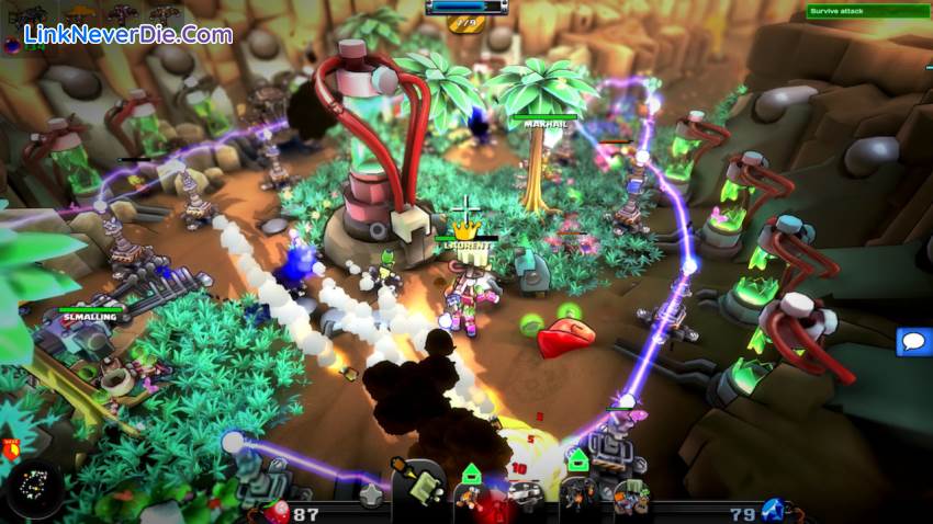 Hình ảnh trong game McDROID (screenshot) Hình ảnh trong game McDROID (screenshot)