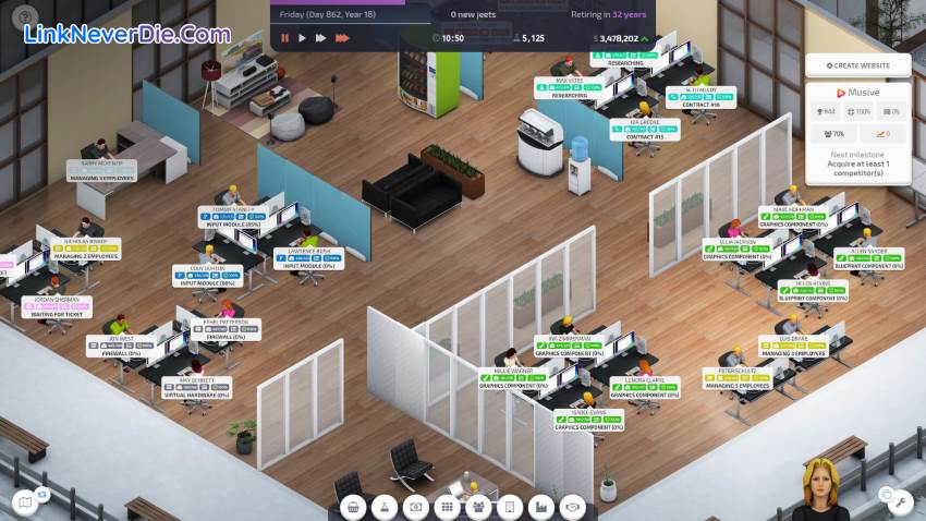 Hình ảnh trong game Startup Company (screenshot) Hình ảnh trong game Startup Company (screenshot)