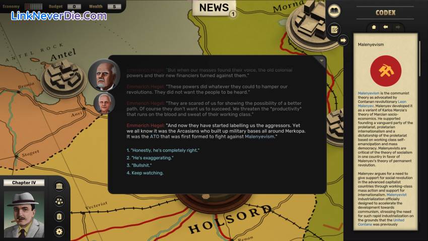 Hình ảnh trong game Suzerain (screenshot) Hình ảnh trong game Suzerain (screenshot)