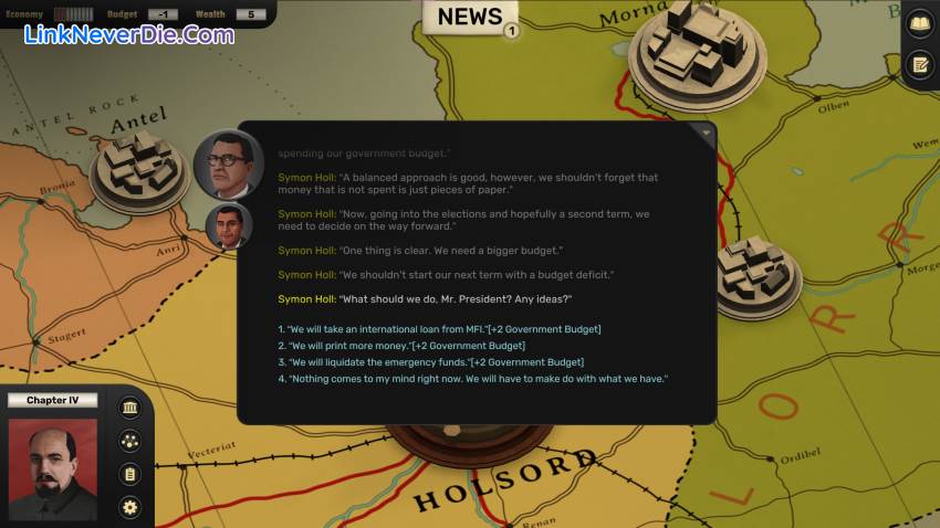 Hình ảnh trong game Suzerain (screenshot) Hình ảnh trong game Suzerain (screenshot)