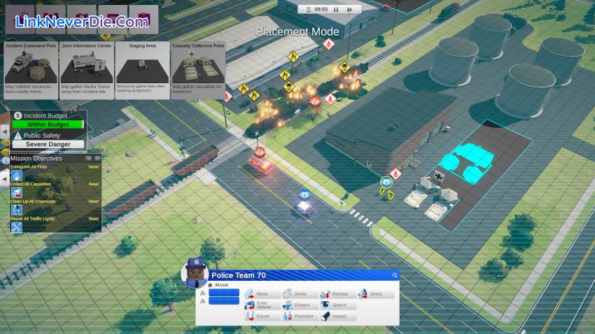 Hình ảnh trong game Incident Commander (screenshot) Hình ảnh trong game Incident Commander (screenshot)