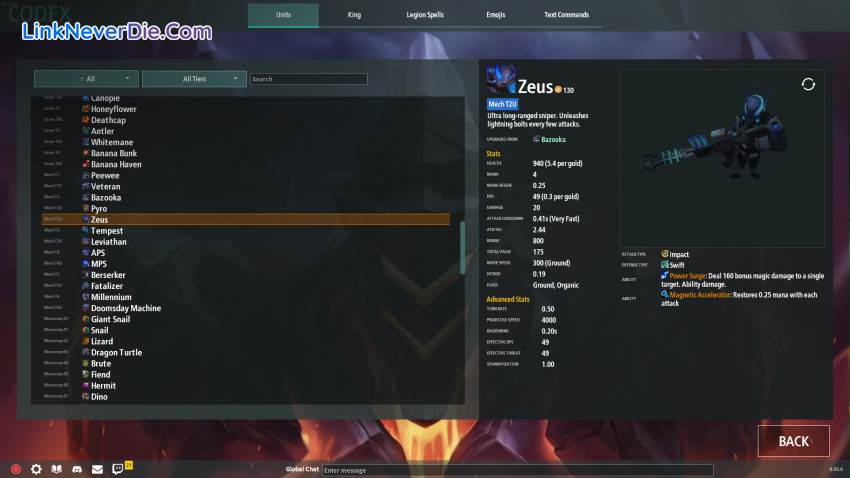 Hình ảnh trong game Legion TD 2 (screenshot) Hình ảnh trong game Legion TD 2 (screenshot)