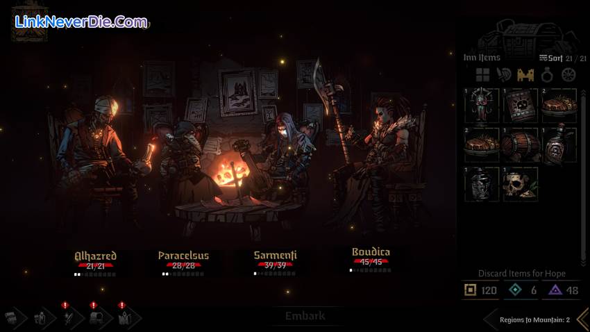 Hình ảnh trong game Darkest Dungeon II (screenshot) Hình ảnh trong game Darkest Dungeon II (screenshot)