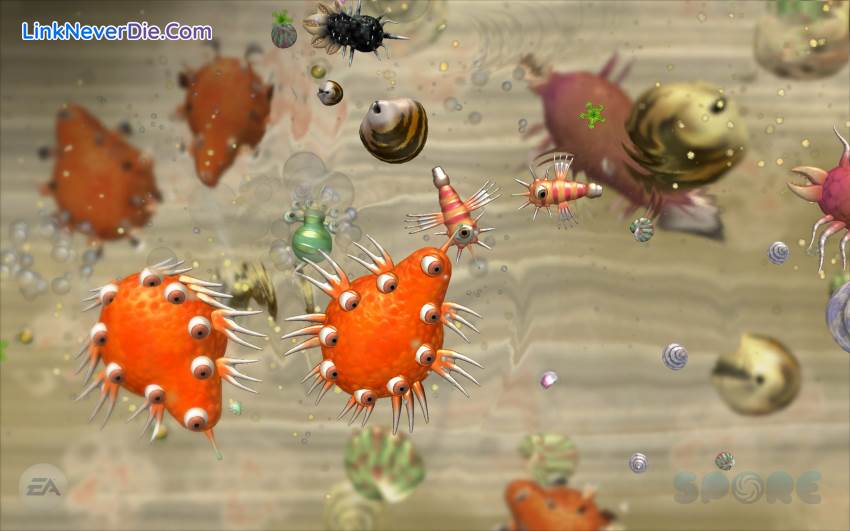 Hình ảnh trong game Spore (screenshot) Hình ảnh trong game Spore (screenshot)