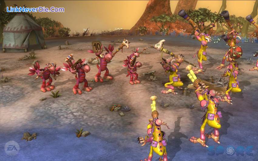 Hình ảnh trong game Spore (screenshot) Hình ảnh trong game Spore (screenshot)