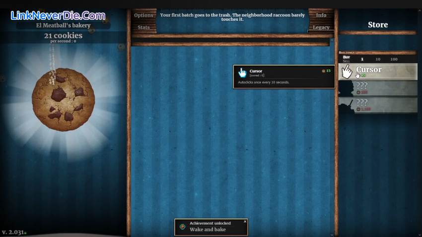Hình ảnh trong game Cookie Clicker (screenshot) Hình ảnh trong game Cookie Clicker (screenshot)