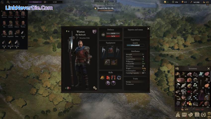 Hình ảnh trong game Wartales (screenshot) Hình ảnh trong game Wartales (screenshot)