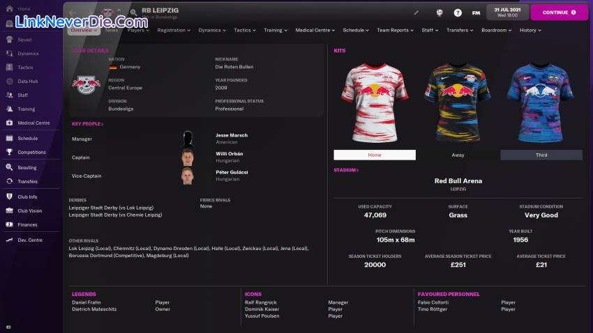 Hình ảnh trong game Football Manager 2022 (screenshot) Hình ảnh trong game Football Manager 2022 (screenshot)