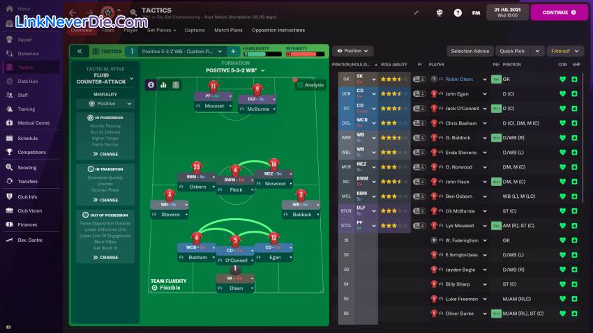 Hình ảnh trong game Football Manager 2022 (screenshot) Hình ảnh trong game Football Manager 2022 (screenshot)