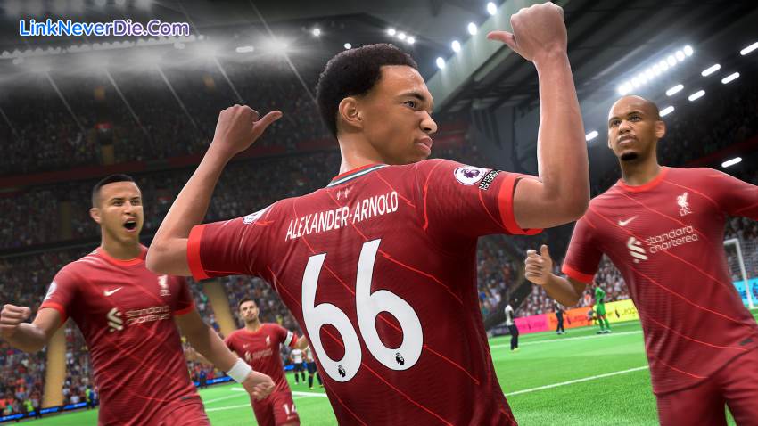 Hình ảnh trong game FIFA 22 (screenshot) Hình ảnh trong game FIFA 22 (screenshot)