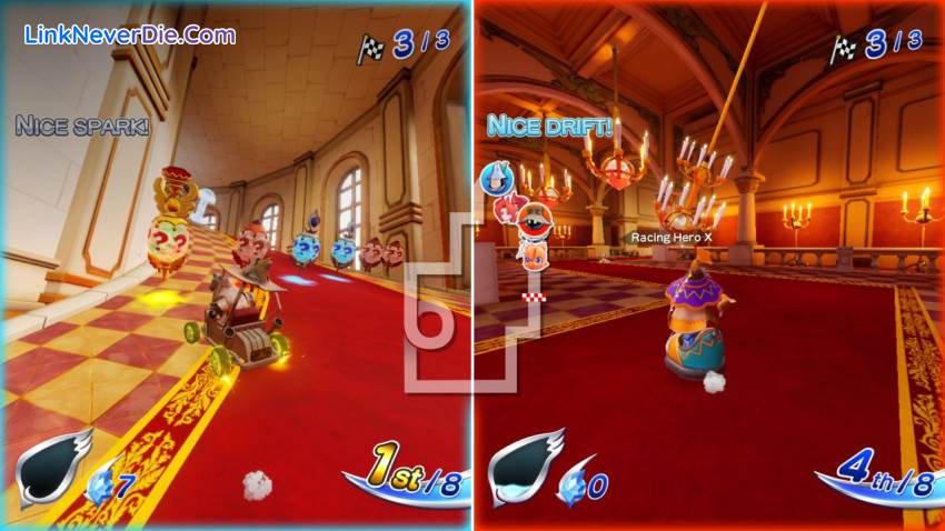 Hình ảnh trong game Chocobo GP (screenshot) Hình ảnh trong game Chocobo GP (screenshot)