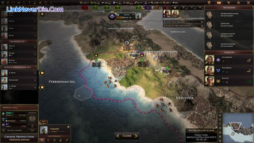 Hình ảnh trong game Old World (screenshot) Hình ảnh trong game Old World (screenshot)