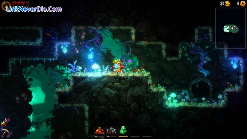 Hình ảnh trong game SteamWorld Dig 2 (screenshot) Hình ảnh trong game SteamWorld Dig 2 (screenshot)