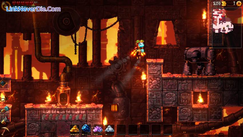 Hình ảnh trong game SteamWorld Dig 2 (screenshot) Hình ảnh trong game SteamWorld Dig 2 (screenshot)