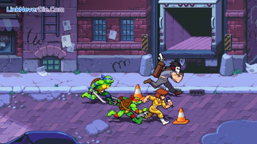 Hình ảnh trong game Teenage Mutant Ninja Turtles: Shredder's Revenge (screenshot) Hình ảnh trong game Teenage Mutant Ninja Turtles: Shredder's Revenge (screenshot)