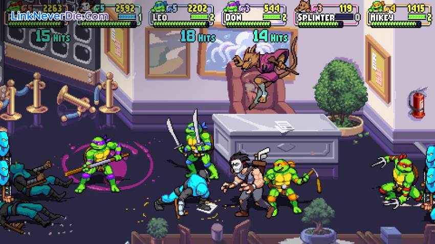 Hình ảnh trong game Teenage Mutant Ninja Turtles: Shredder's Revenge (screenshot) Hình ảnh trong game Teenage Mutant Ninja Turtles: Shredder's Revenge (screenshot)