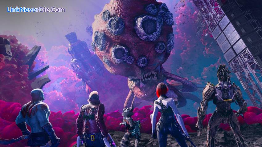 Hình ảnh trong game Marvel's Guardians of the Galaxy (screenshot) Hình ảnh trong game Marvel's Guardians of the Galaxy (screenshot)