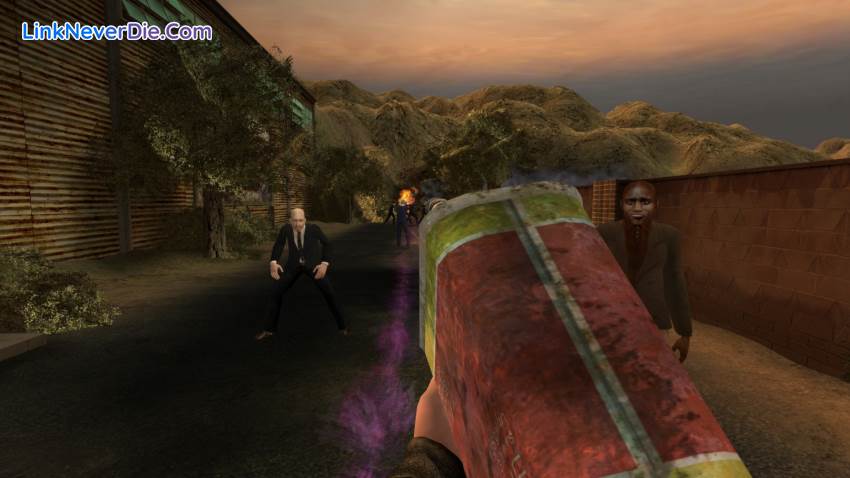 Hình ảnh trong game POSTAL 2 (screenshot) Hình ảnh trong game POSTAL 2 (screenshot)