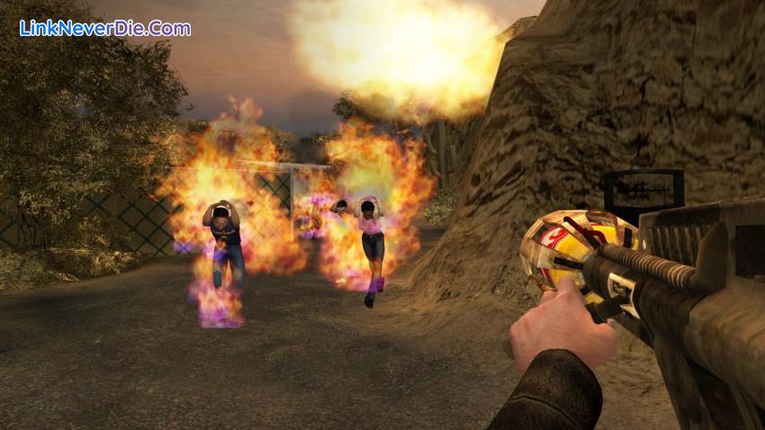 Hình ảnh trong game POSTAL 2 (screenshot) Hình ảnh trong game POSTAL 2 (screenshot)