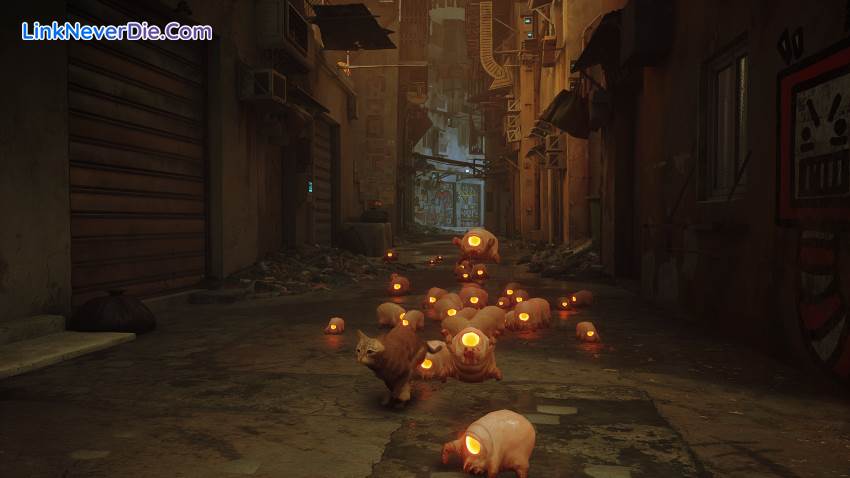 Hình ảnh trong game Stray (screenshot) Hình ảnh trong game Stray (screenshot)