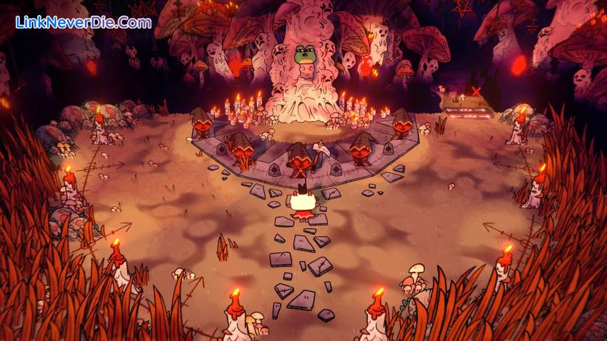 Hình ảnh trong game Cult of the Lamb (screenshot) Hình ảnh trong game Cult of the Lamb (screenshot)
